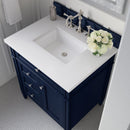 James Martin Brittany 30" Single Bathroom Vanity, Victory Blue