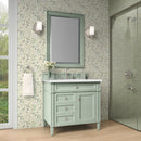 James Martin Brittany 36" Single Bathroom Vanity, Sage Green