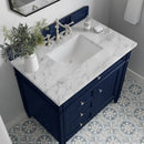 James Martin Brittany 36" Single Bathroom Vanity, Victory Blue