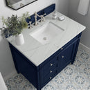 James Martin Brittany 36" Single Bathroom Vanity, Victory Blue