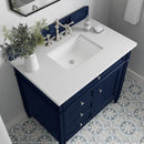 James Martin Brittany 36" Single Bathroom Vanity, Victory Blue