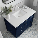 James Martin Brittany 36" Single Bathroom Vanity, Victory Blue
