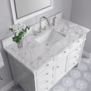 James Martin Brittany 48" Single Bathroom Vanity, Bright White