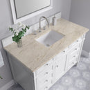 James Martin Brittany 48" Single Bathroom Vanity, Bright White