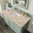 James Martin Brittany 48" Single Bathroom Vanity, Sage Green