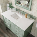 James Martin Brittany 48" Single Bathroom Vanity, Sage Green