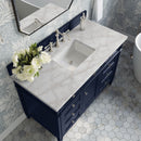 James Martin Brittany 48" Single Bathroom Vanity, Victory Blue