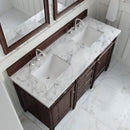 James Martin Brittany 60" Double Bathroom Vanity, Burnished Mahogany