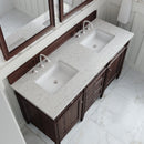 James Martin Brittany 60" Double Bathroom Vanity, Burnished Mahogany