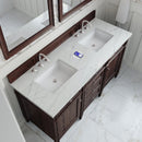 James Martin Brittany 60" Double Bathroom Vanity, Burnished Mahogany