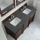 James Martin Brittany 60" Double Bathroom Vanity, Burnished Mahogany