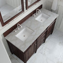 James Martin Brittany 60" Double Bathroom Vanity, Burnished Mahogany