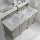 James Martin Brittany 60" Double Bathroom Vanity, Urban Gray