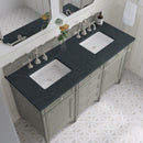 James Martin Brittany 60" Double Bathroom Vanity, Urban Gray