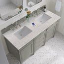 James Martin Brittany 60" Double Bathroom Vanity, Urban Gray
