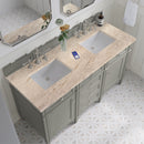 James Martin Brittany 60" Double Bathroom Vanity, Urban Gray