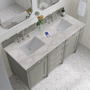 James Martin Brittany 60" Double Bathroom Vanity, Urban Gray