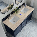 James Martin Brittany 60" Double Bathroom Vanity, Victory Blue