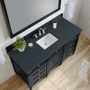 James Martin Brittany 60" Single Bathroom Vanity, Black Onyx