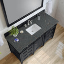 James Martin Brittany 60" Single Bathroom Vanity, Black Onyx