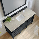James Martin Brittany 60" Single Bathroom Vanity, Black Onyx