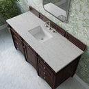 James Martin Brittany 60" Single Bathroom Vanity, Burnished Mahogany