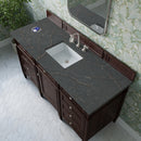 James Martin Brittany 60" Single Bathroom Vanity, Burnished Mahogany