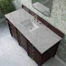 James Martin Brittany 60" Single Bathroom Vanity, Burnished Mahogany