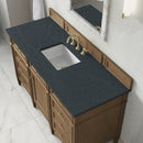 James Martin Brittany 60" Single Bathroom Vanity, Pecan