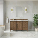 James Martin Brittany 60" Single Bathroom Vanity, Pecan