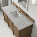 James Martin Brittany 60" Single Bathroom Vanity, Pecan