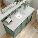 James Martin Brittany 60" Single Bathroom Vanity, Smokey Celadon