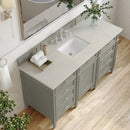 James Martin Brittany 60" Single Bathroom Vanity, Urban Gray