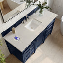James Martin Brittany 60" Single Bathroom Vanity, Victory Blue
