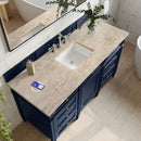 James Martin Brittany 60" Single Bathroom Vanity, Victory Blue