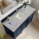 James Martin Brittany 60" Single Bathroom Vanity, Victory Blue