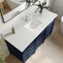 James Martin Brittany 60" Single Bathroom Vanity, Victory Blue