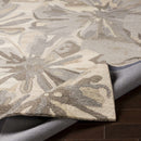 Ilfeld Athena Beige Floral Wool Rug
