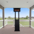 Bromic Heating 85" Tungsten Smart-Heat™ Propane Gas Freestanding Portable Patio Heater, 38,500 BTU [BH0510001] (SAK73814)