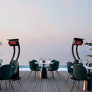 Bromic Heating 85" Tungsten Smart-Heat™ Propane Gas Freestanding Portable Patio Heater, 38,500 BTU [BH0510001] (SAK73814)