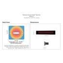 Bromic Heating Platinum Smart-Heat™ Series II 33-Inch 2300W 7900 BTU 240V Electric Patio Heater [BH0320003] (SAK42615)