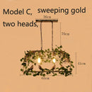 GobekUsa Birdcage Pendant Lights for Chic Decor - Garland Hanging Lamps