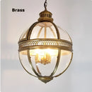 GobekUsa Bronze Black Glass Globe Chandelier for Foyer