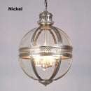GobekUsa Bronze Black Glass Globe Chandelier for Foyer