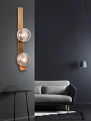 GobekUsa Bronze Bubble Glass Wall Sconce Lamps for Bedroom Bathroom Decor