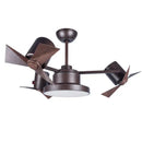 GobekUsa Ceiling Fan with Invisible Blades for Living Room, Bedroom, and Restaurant