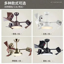 GobekUsa Ceiling Fan with Invisible Blades for Living Room, Bedroom, and Restaurant