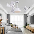 GobekUsa Ceiling Fan with Invisible Blades for Living Room, Bedroom, and Restaurant