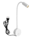 GobekUsa Bronze Gooseneck LED Wall Lamp Bedroom Bedside Sconce Spot Lighting