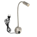 GobekUsa Bronze Gooseneck LED Wall Lamp Bedroom Bedside Sconce Spot Lighting